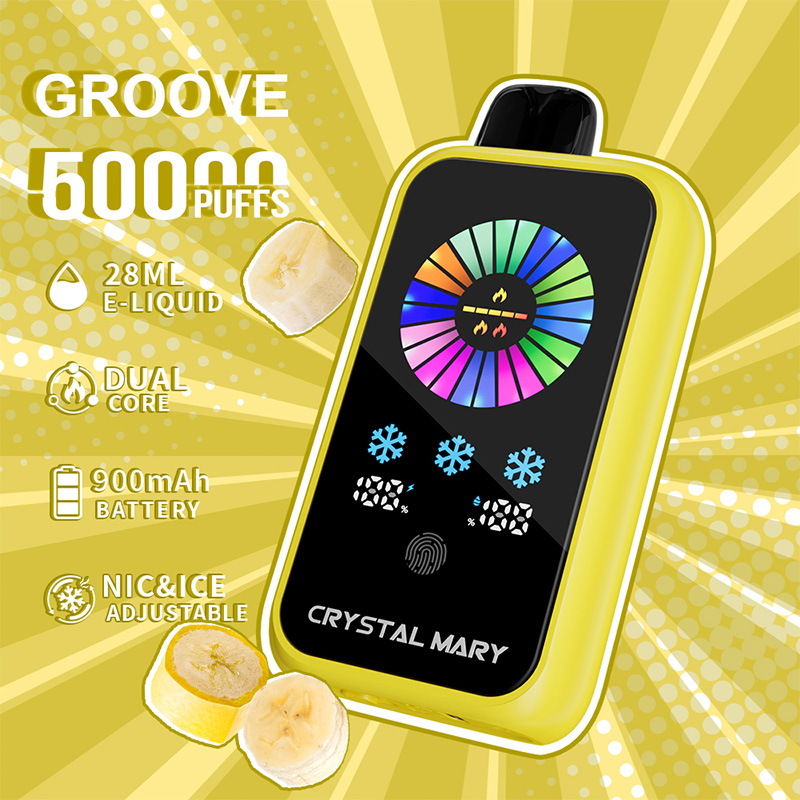 Crystal Mary Groove 50000 Puffs Disposable Vape 