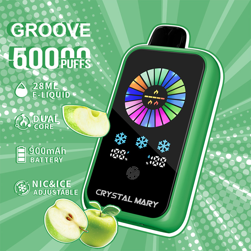 Crystal Mary Groove 50000 Puffs Disposable Vape 