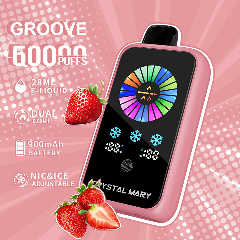 Crystal Mary Groove 50000 Puffs Disposable Vape 