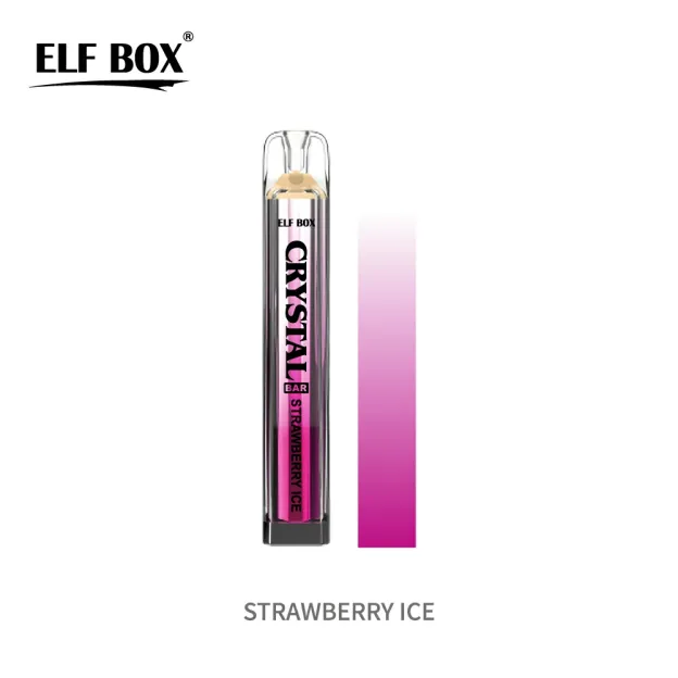ELF BOX CRYSTAL BAR 600 Puffs Disposable Vape | 0% 2% 5% Nicotine | 500mAh Rechargeable | Wholesale Bulk Buy - CloudovaVape
