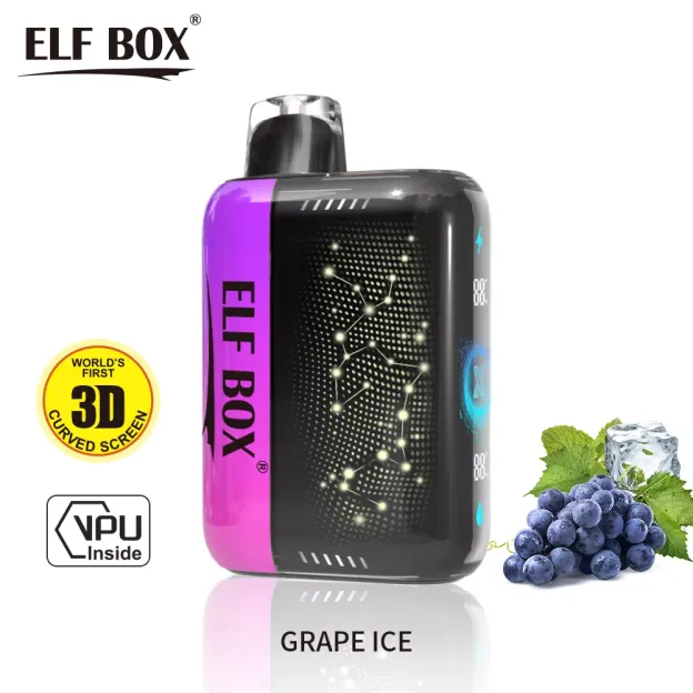 ELF Box Pulse X 25000 Puffs Disposable Vape | Dual Mesh Coil | 0% 2% 3% 5% Nicotine | Rechargeable AI Vape Wholesale - CloudovaVape