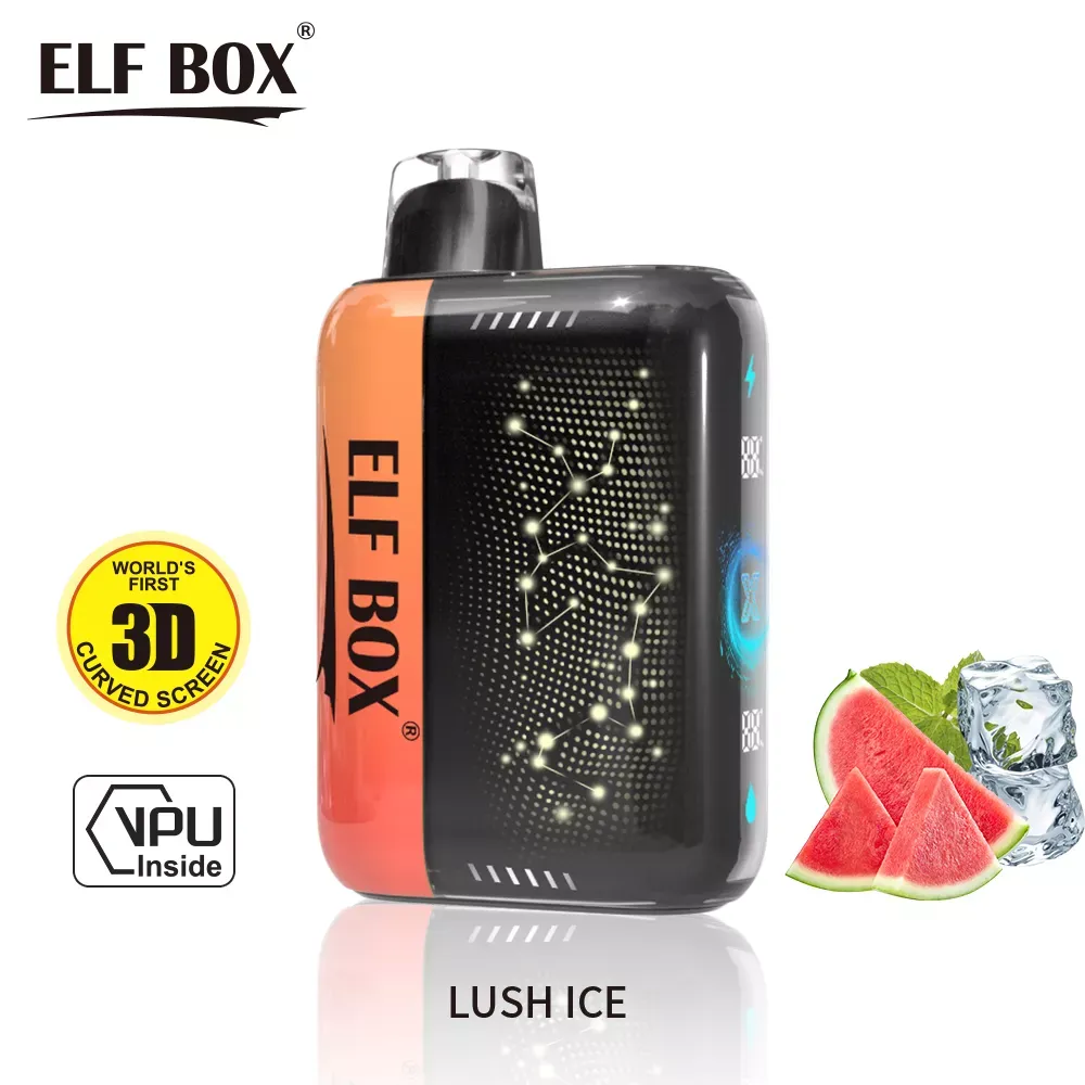 ELF Box Pulse X 25000 Puffs Disposable Vape | Dual Mesh Coil | 0% 2% 3% 5% Nicotine | Rechargeable AI Vape Wholesale - CloudovaVape