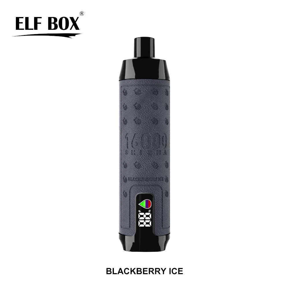 ELF BOX SHISHA 16000 Puffs Disposable Vape Pen | Mesh Coil | LED Display | Adjustable Airflow | 0% 2% 3% 5% Nicotine Wholesale - CloudovaVape