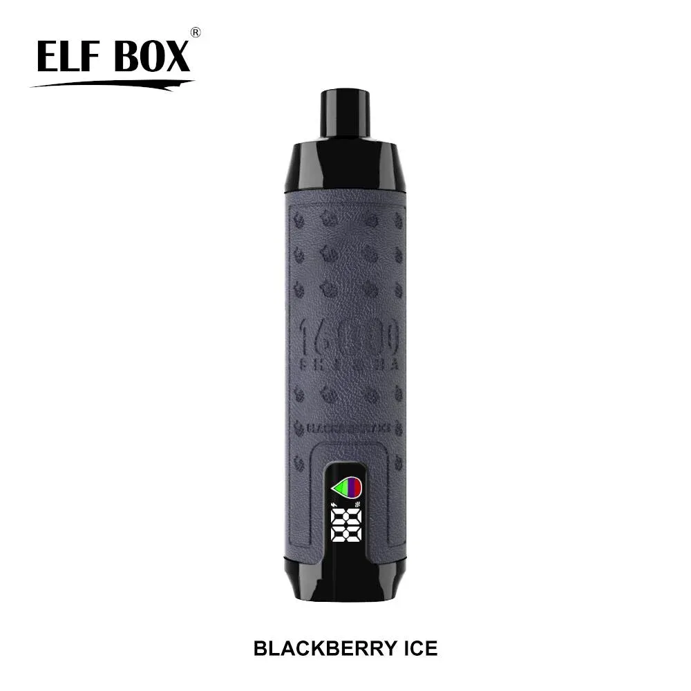 ELF BOX SHISHA 16000 Puffs Disposable Vape Pen | Mesh Coil | LED Display | Adjustable Airflow | 0% 2% 3% 5% Nicotine Wholesale - CloudovaVape