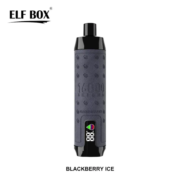 ELF BOX SHISHA 16000 Puffs Disposable Vape Pen | Mesh Coil | LED Display | Adjustable Airflow | 0% 2% 3% 5% Nicotine Wholesale - CloudovaVape