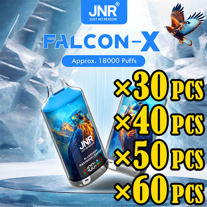 JNR Falcon X-18000 Puffs Disposable Vape, Volume Wholesale