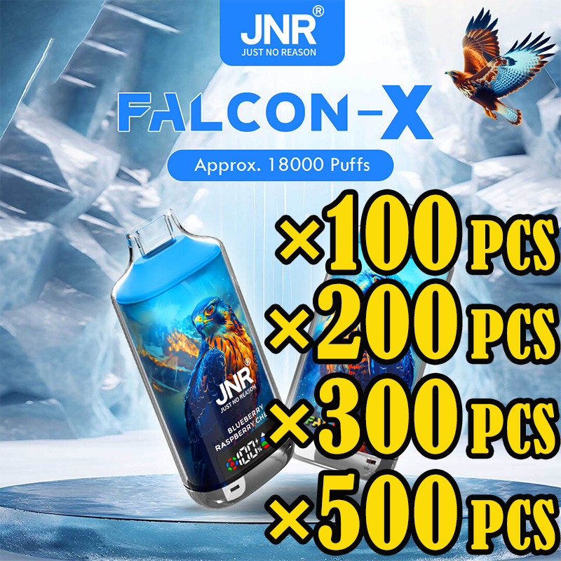 JNR Falcon X-18000 Puffs Disposable Vape, Large-Volume Wholesale