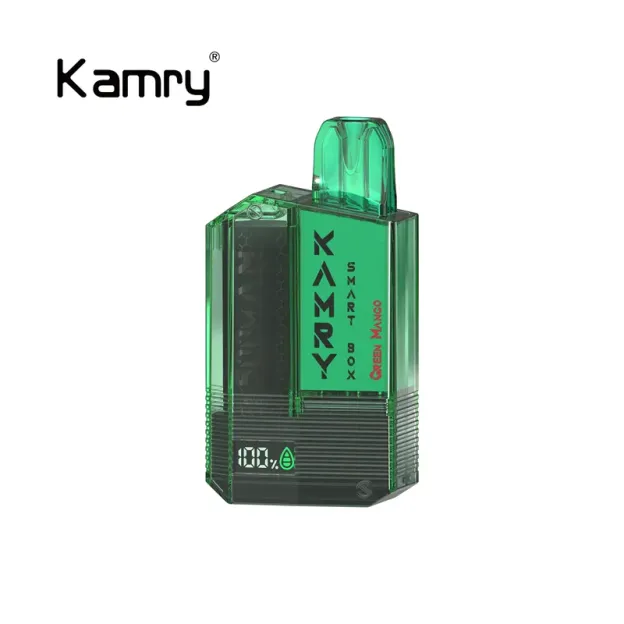 Kamry Smart Box 600 Puffs Disposable Vape Wholesale | 500mAh Rechargeable Battery, 2ml Nic Salt Pod, 1.2Ω Mesh Coil | CloudovaVape