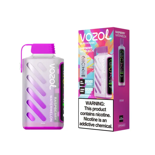 VOZOL Gear Power 20K Puffs Disposable Vape | 20000 Puffs, Rechargeable 650mAh Battery, Smart LED Display & Dual Power Modes | Wholesale - CloudovaVape