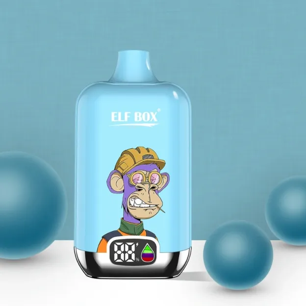 ELF BOX Digital 12000 Puffs Disposable Vape | Mesh Coil | LED Display | 0% 2% 3% 5% Nicotine Wholesale - CloudovaVape