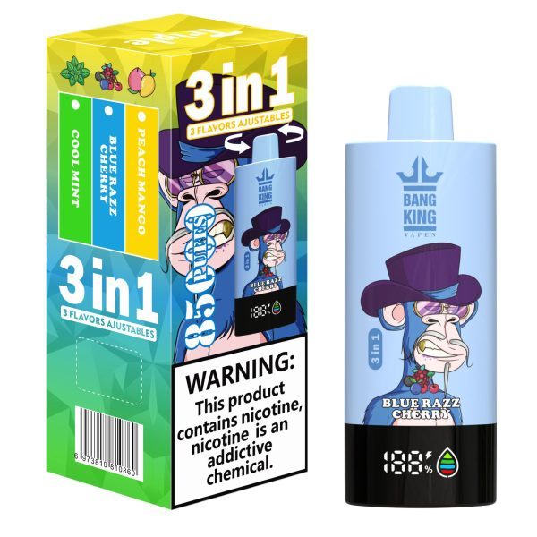 Bang King Triple 85000 puffs 3-in-1 Disposable Vape. Cash on delivery!