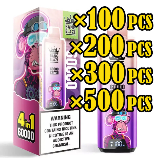 Bang Blaze 60000 Puffs Disposable Vape: Your Ultimate Vaping Experience, Large-Volume Wholesale