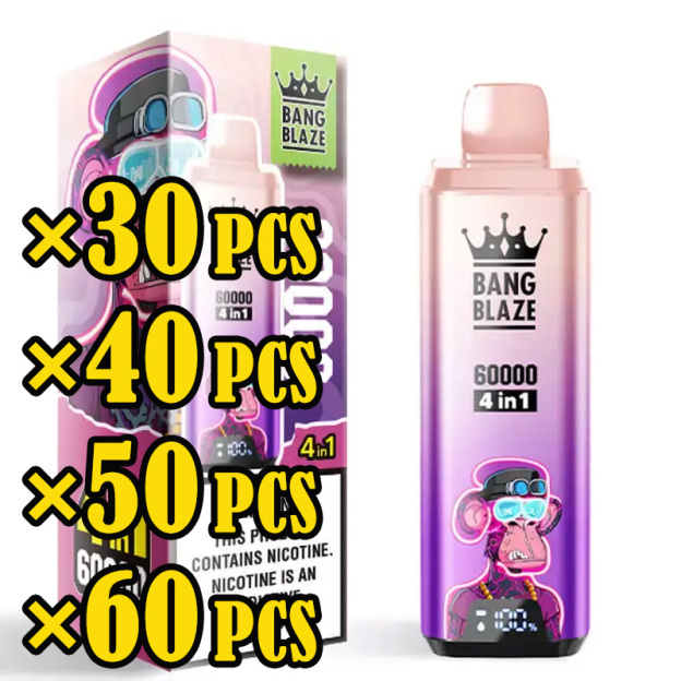 Bang Blaze 60000 Puffs Disposable Vape: Your Ultimate Vaping Experience, Volume Wholesale