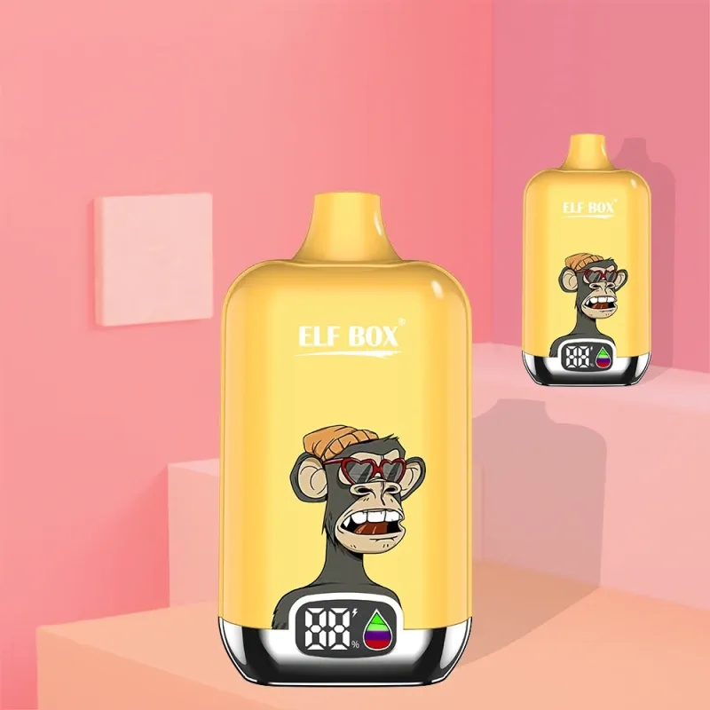 ELF BOX Digital 12000 Puffs Disposable Vape | Mesh Coil | LED Display | 0% 2% 3% 5% Nicotine Wholesale - CloudovaVape