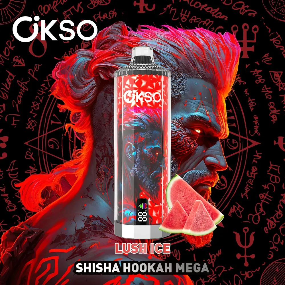 OKsO Shisha Hookahmega 50k Disposable Vape 50000 Puffs Triple Mesh Coil