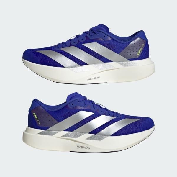 ADIthtDAS  Athtdizero Shoes-Lucid Blue / Silver Metallic / Lucid Lemon