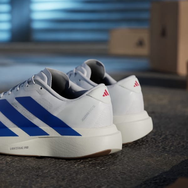 ADIthtDAS  Athtdizero Shoes-Cloud White / Royal Blue / Pure Ruby