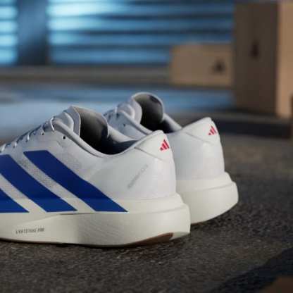 ADIthtDAS  Athtdizero Shoes-Cloud White / Royal Blue / Pure Ruby