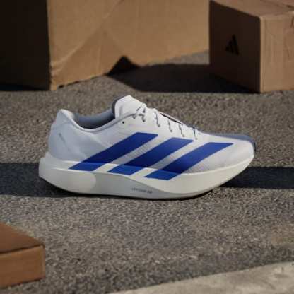ADIthtDAS  Athtdizero Shoes-Cloud White / Royal Blue / Pure Ruby