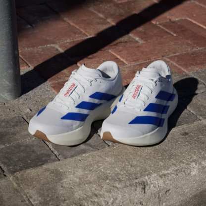 ADIthtDAS  Athtdizero Shoes-Cloud White / Royal Blue / Pure Ruby