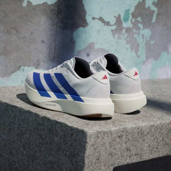 ADIthtDAS  Athtdizero Shoes-Cloud White / Royal Blue / Pure Ruby