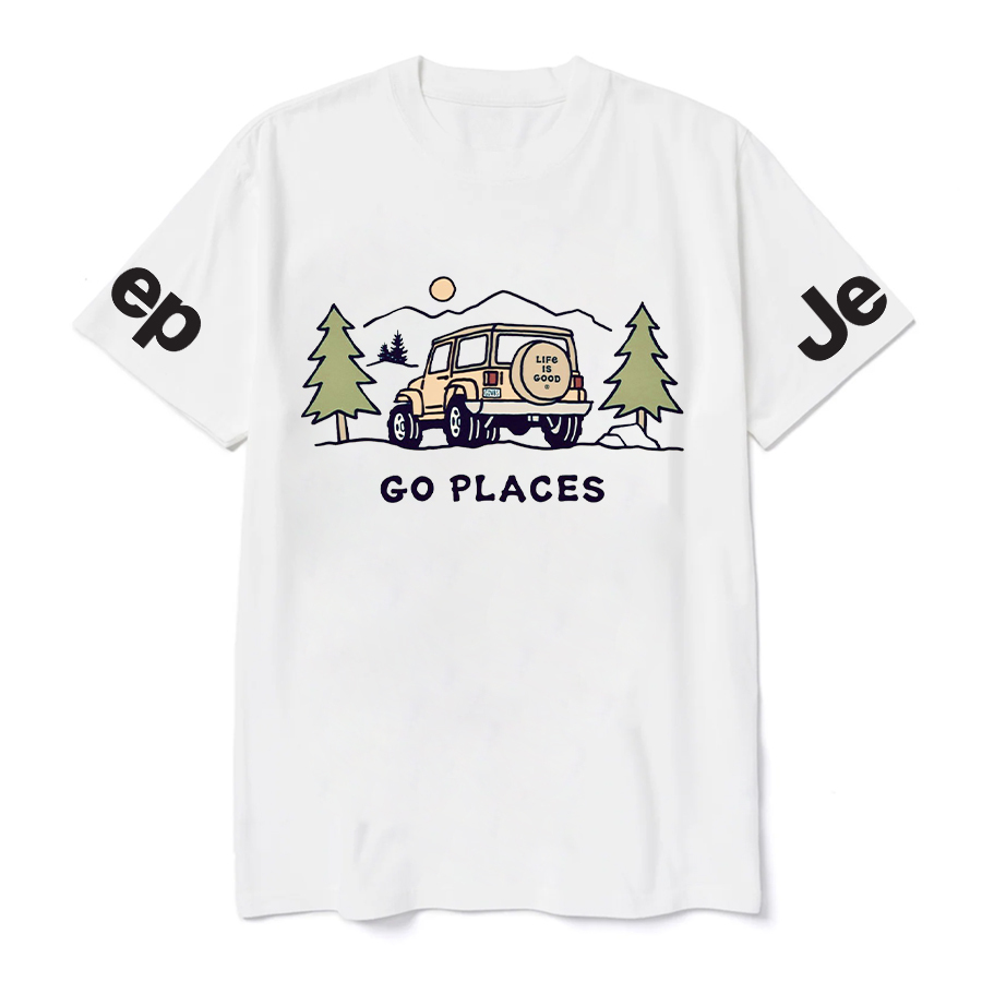 Four-Wheeler Go Places Jp T-Shirt