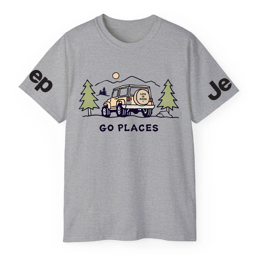 Four-Wheeler Go Places Jp T-Shirt