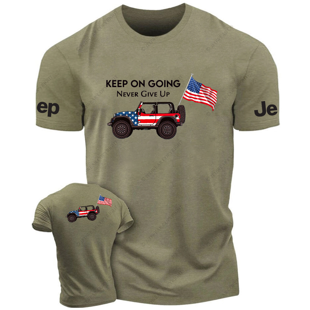 Keep On Going Never Give Up T-Shirt