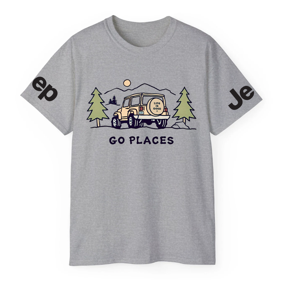 Four-Wheeler Go Places Jp T-Shirt