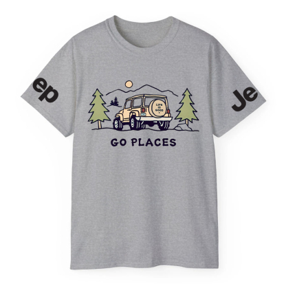 Four-Wheeler Go Places Jp T-Shirt