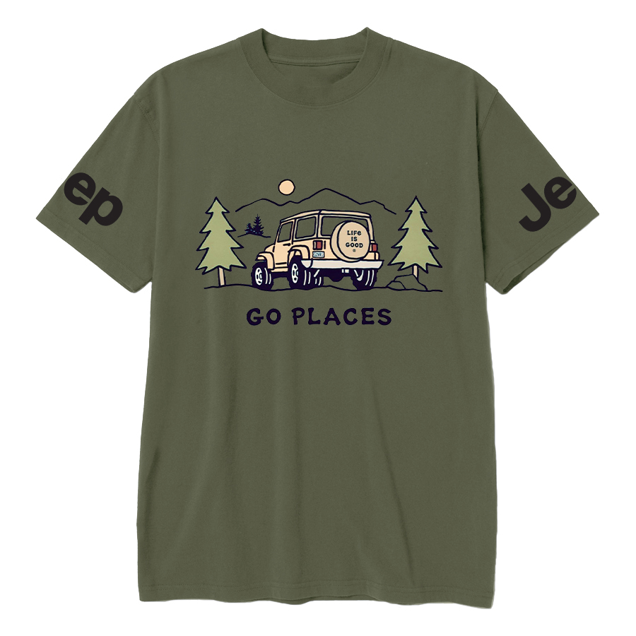 Four-Wheeler Go Places Jp T-Shirt
