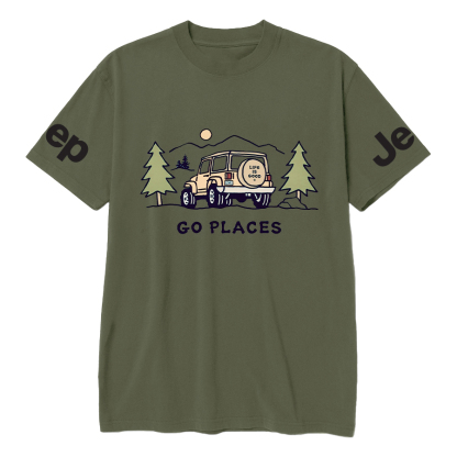 Four-Wheeler Go Places Jp T-Shirt
