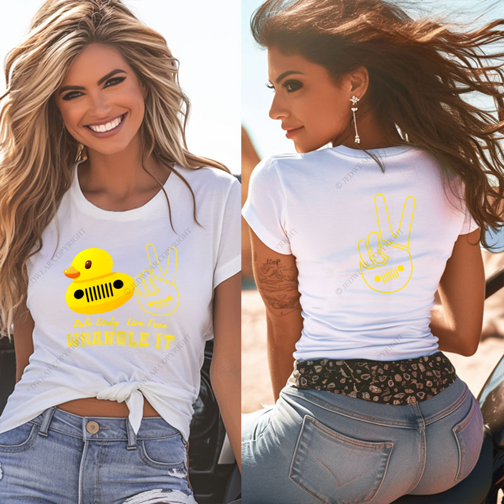 Ride Dirty Live Free Wrangle It T-Shirt
