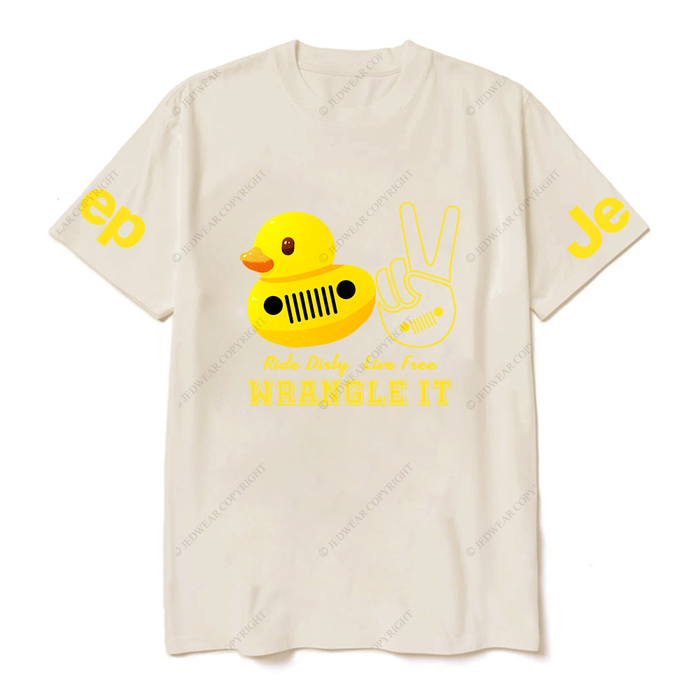Ride Dirty Live Free Wrangle It T-Shirt