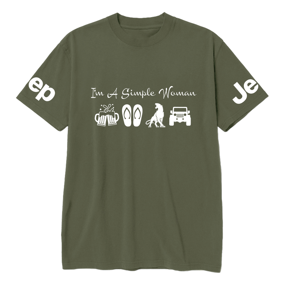 I’m A Simple Woman T-Shirt