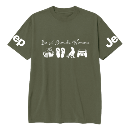 I’m A Simple Woman T-Shirt