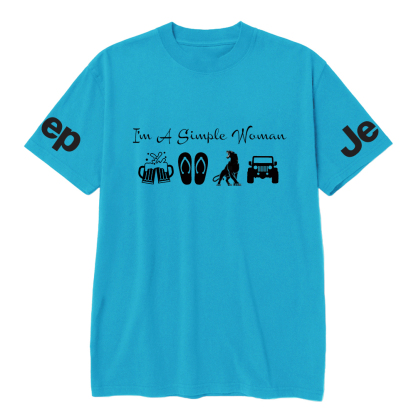 I’m A Simple Woman T-Shirt