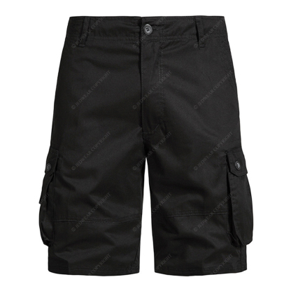 Summer New Workwear Five Pants Multi-Pocket Loose Casual Shorts