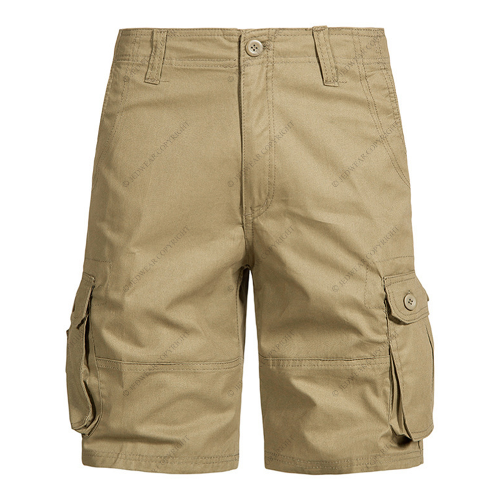Summer New Workwear Five Pants Multi-Pocket Loose Casual Shorts