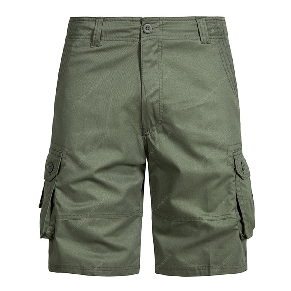 Summer New Workwear Five Pants Multi-Pocket Loose Casual Shorts