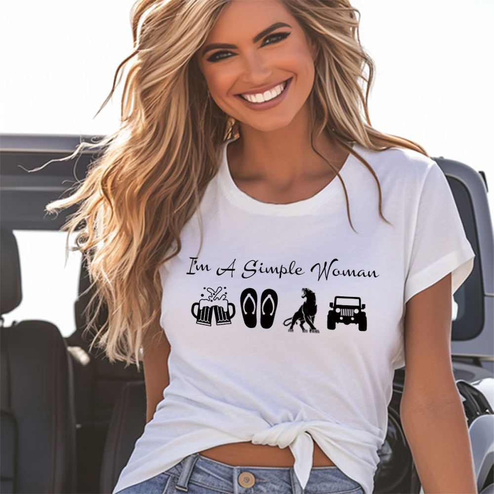 I’m A Simple Woman T-Shirt