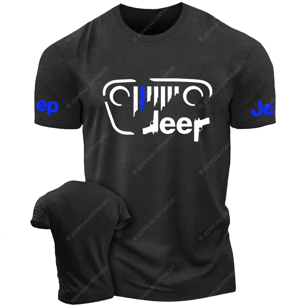 Policeman Cordon Gun Jp T-Shirt