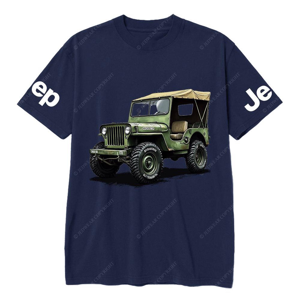 Vintage Military Green Jp with Canvas Top JP T-shirt
