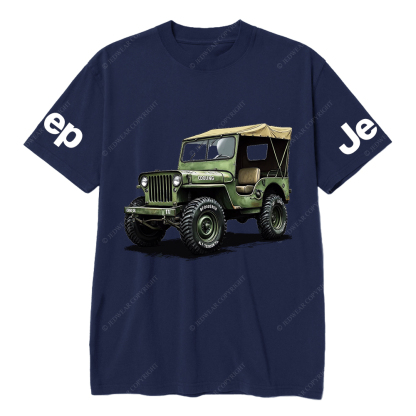 Vintage Military Green Jp with Canvas Top JP T-shirt