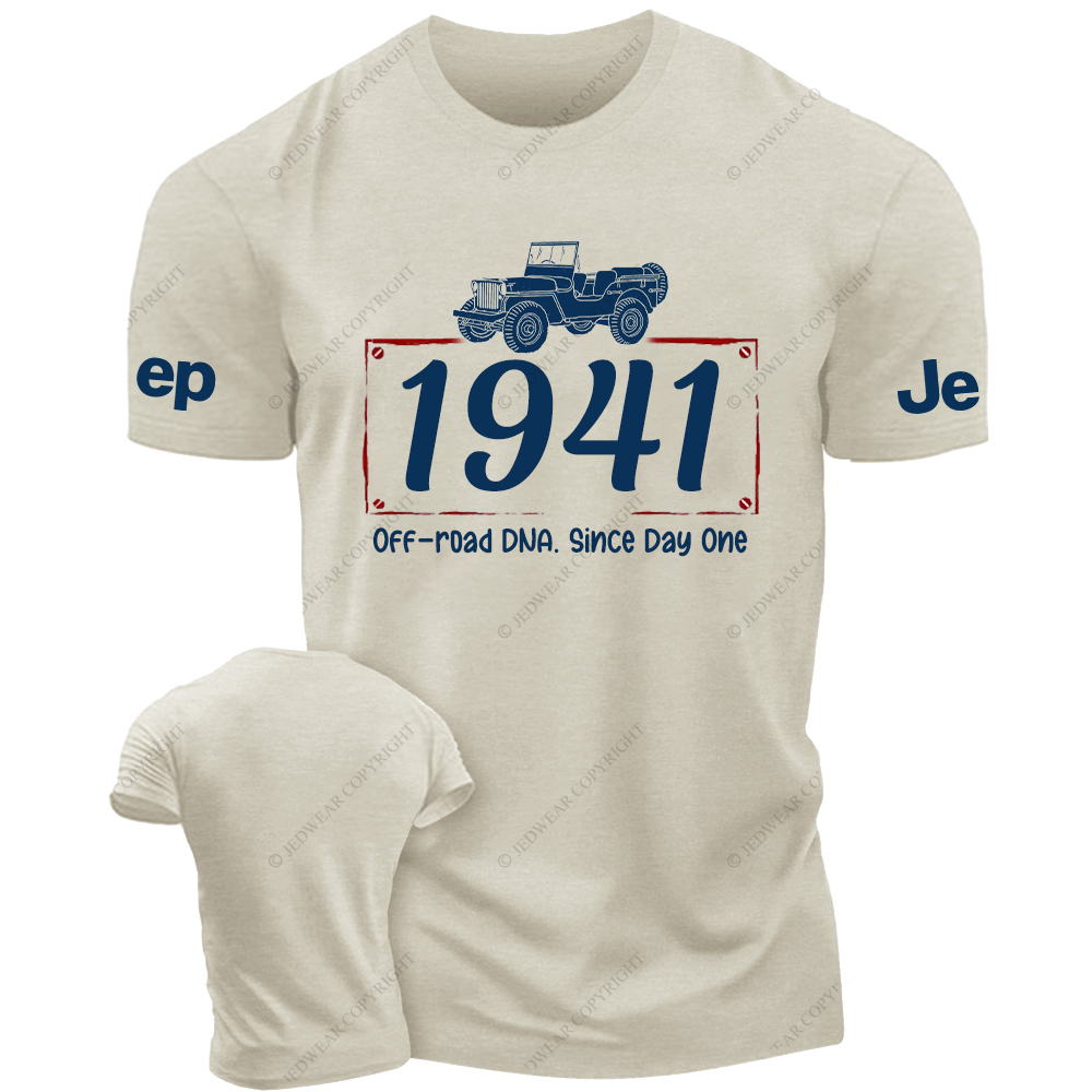 Off-road DNA Since Day One Since 1941 JP T-Shirt