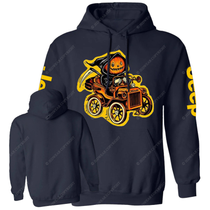 Halloween Grim Reaper Is Coming Jp Casual Hoodie