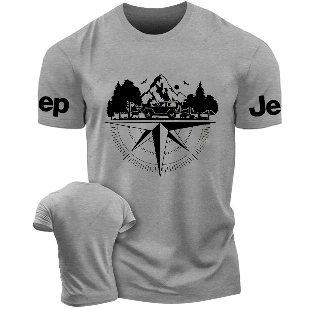 Safair Africa Sika Deer Zoo Compass Jp T-Shirt