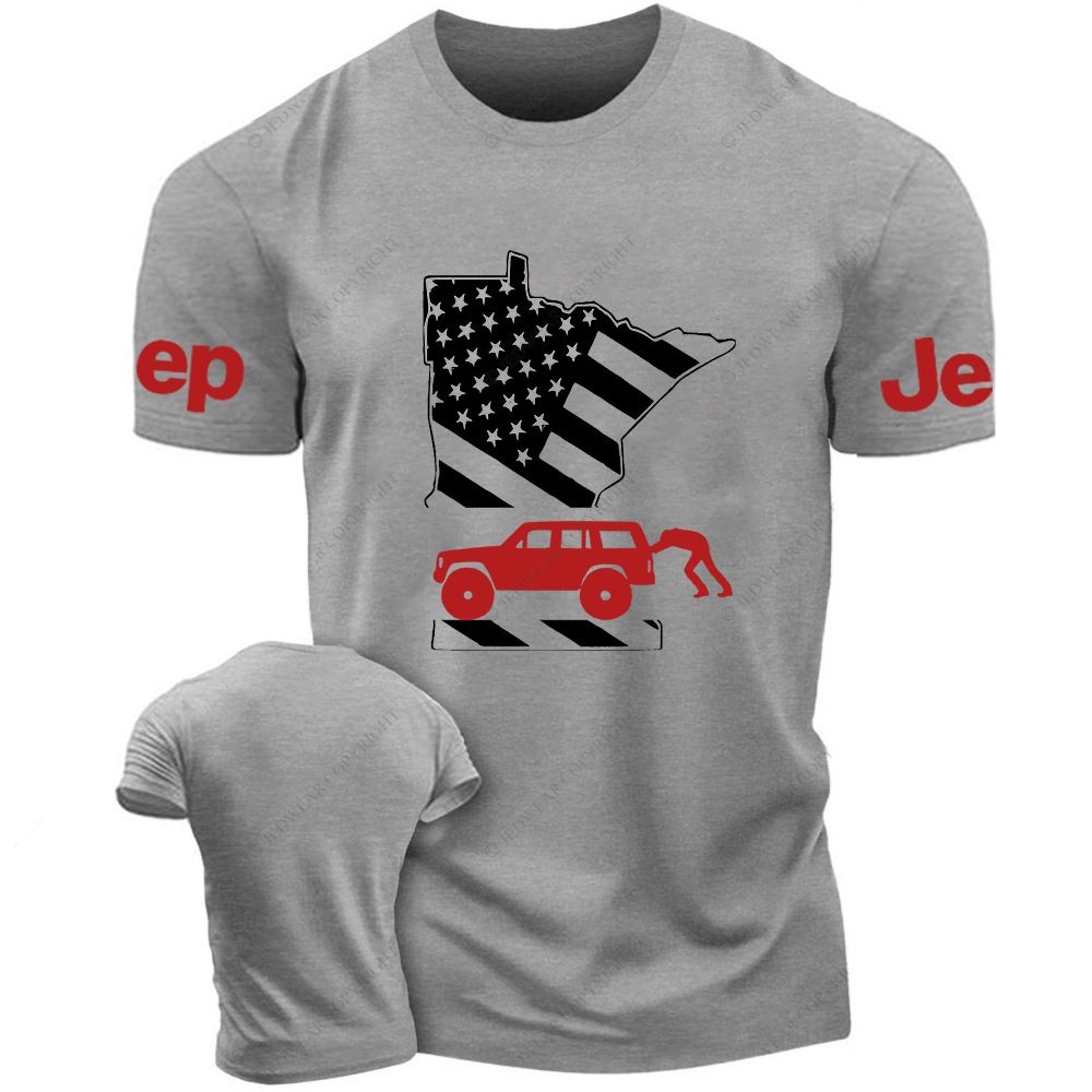 Cherokee American Flag Jp T-Shirt