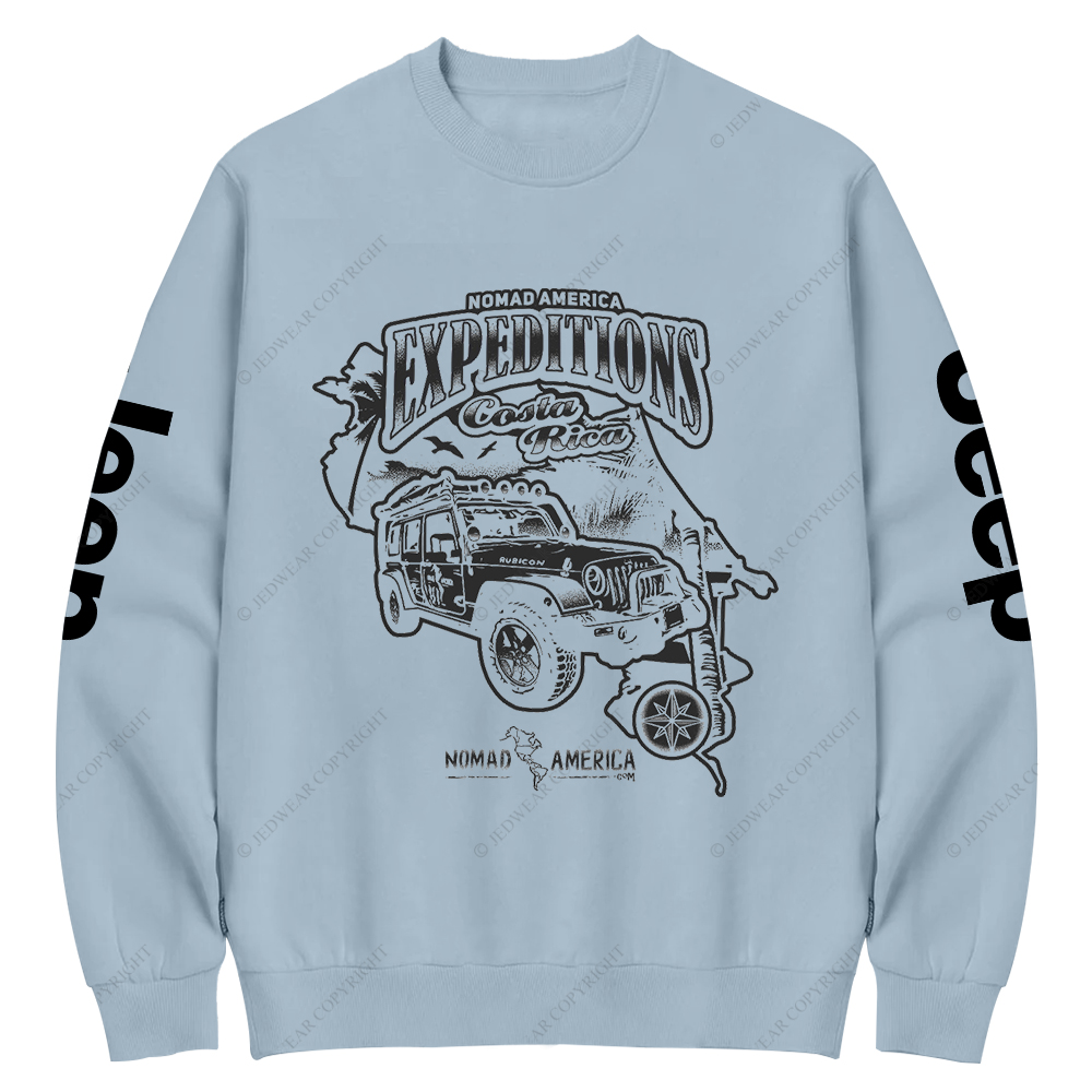 Nomad America Expeditions Costa Rica Jp Crew Neck Sweatshirt