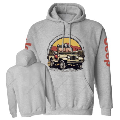 Wrangler JK Mountain Jp Casual Hoodie